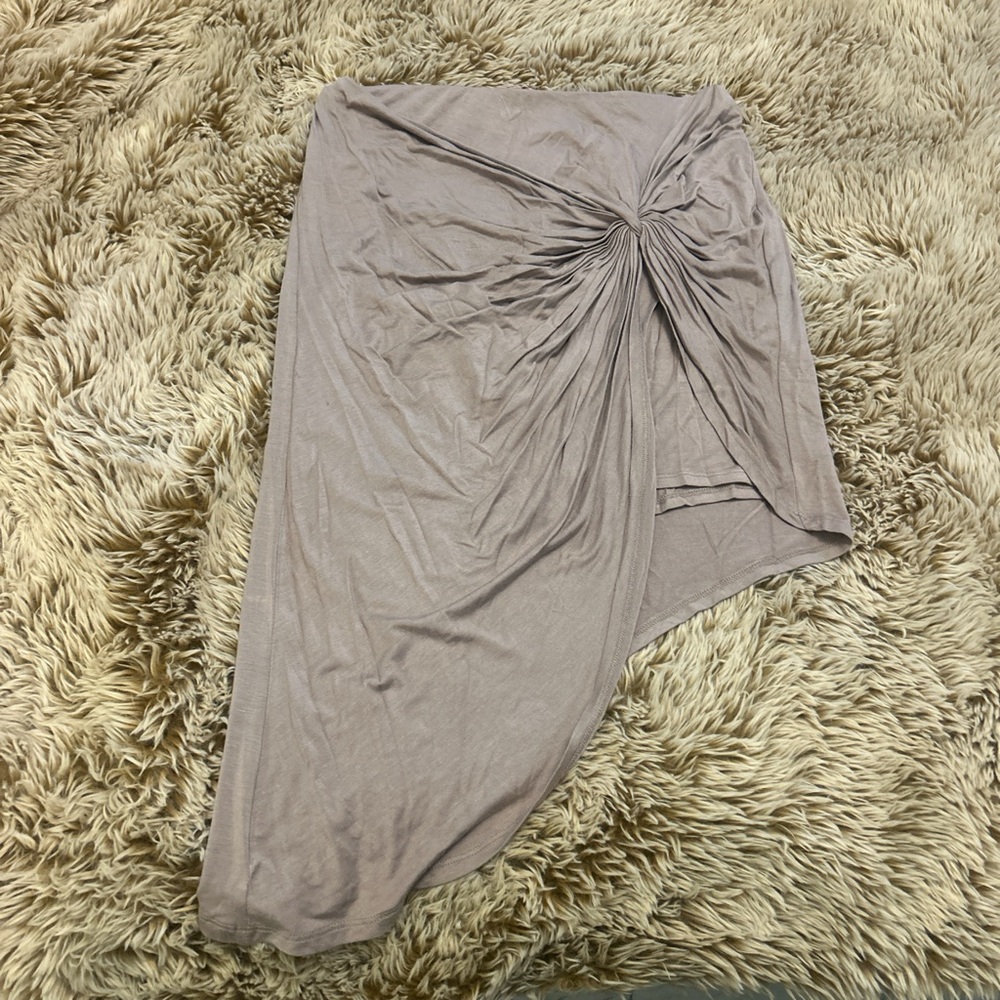 Elegant Taupe Skirt
